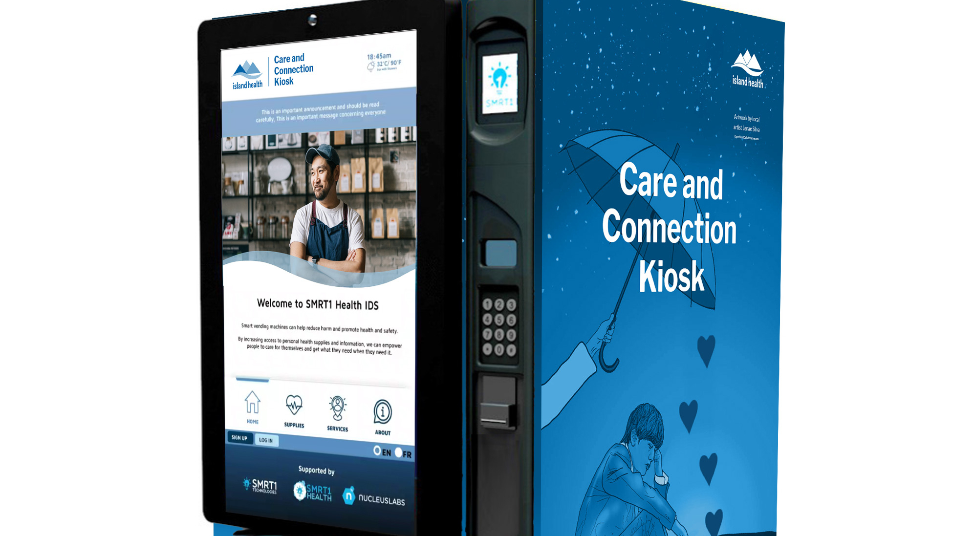 Free harm reduction & first aid vending machine coming to Nanaimo